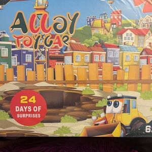 Alloy Toy Car Set - Yellow
